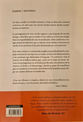 Notas desde el interior de la ballena