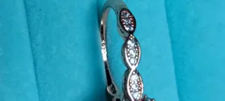 Anillo compromiso plata oro rosa