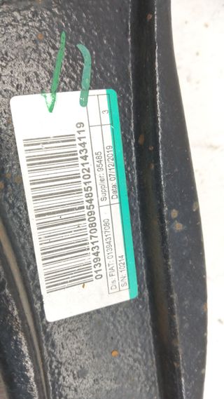 BRAZO SUSPENSION INFERIOR DELANTERO DERECHO CITROEN JUMPER I