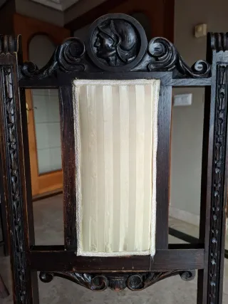 Conjunto 6 sillas madera antigüedad