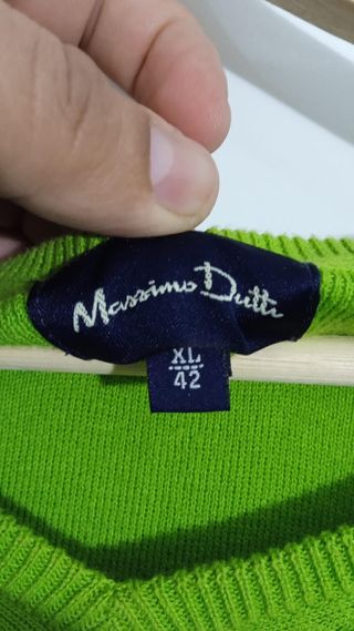 Jersey Massimo Dutti verde