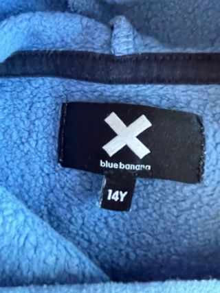 Sudadera  Blue banana niño/a. 14 años