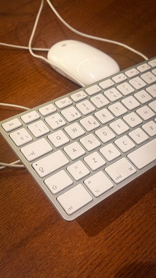 Teclado Apple A1243 100% ratón iMac keyboard mouse