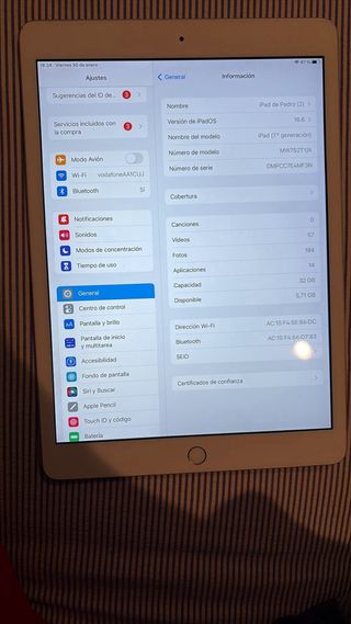 Dos tablets Apple iPad Blanco