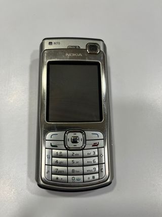 Móvil Nokia N70 Plata
