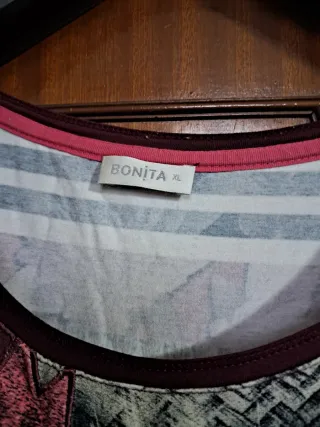 Maglia Bonita fantasia mezza manica