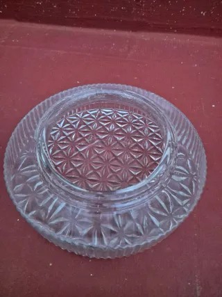 Plafón de cristal vintage