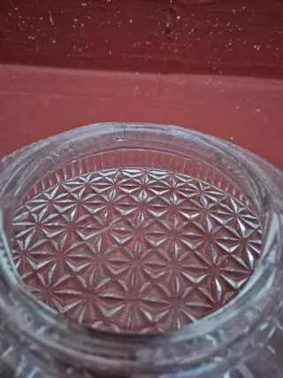 Plafón de cristal vintage