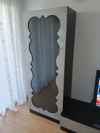 Muebles comedor: librería, vitrina y mueble TV