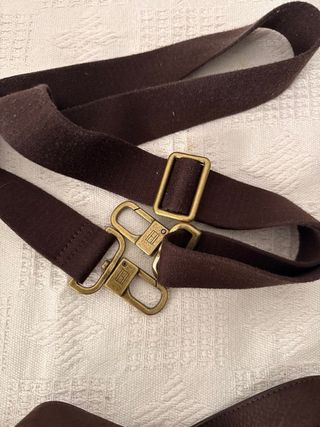 Bolso Tommy Hilfiger Marrón y Verde Militar