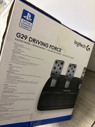 Volante Logitech G29 Driving Force PS5/PS4/PS3 etc