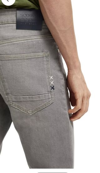 Scotch & Soda Skim. Pantalón vaquero gris. W31 L32