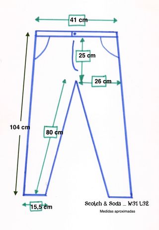 Scotch & Soda Skim. Pantalón vaquero gris. W31 L32