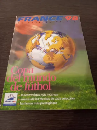 Revista oficial copa del mundo fútbol 98