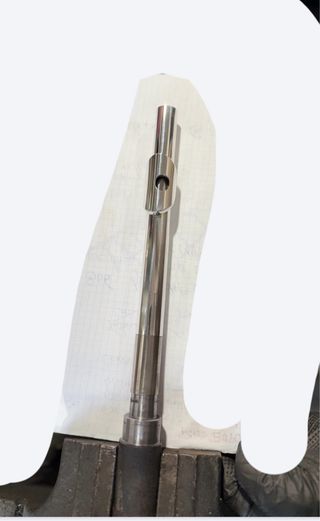 Molde cabezal flauta acero