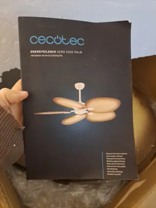 Ventilador Cecotec Energy Silence Aero 5200 Palm