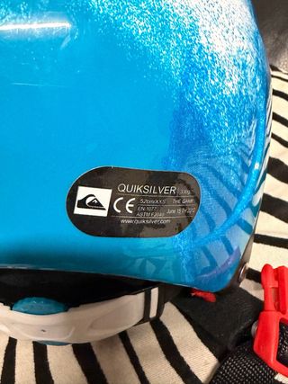 Casco de esquí Quiksilver azul talla 5-6 años
