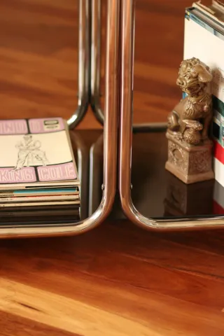 CAMARERA VINTAGE 2 NIVELES SERVING TROLLEY