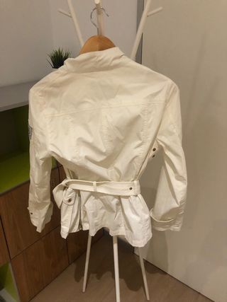 Parka Blanca Henry Arroway Talla 46