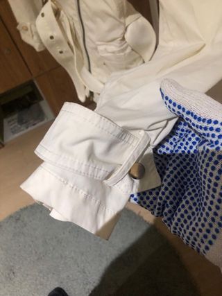 Parka Blanca Henry Arroway Talla 46