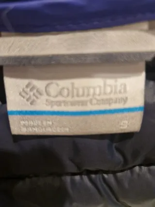 Chaleco Columbia Talla S Azul Marino