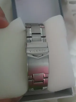 Reloj Viceroy Cronógrafo Plata Negro