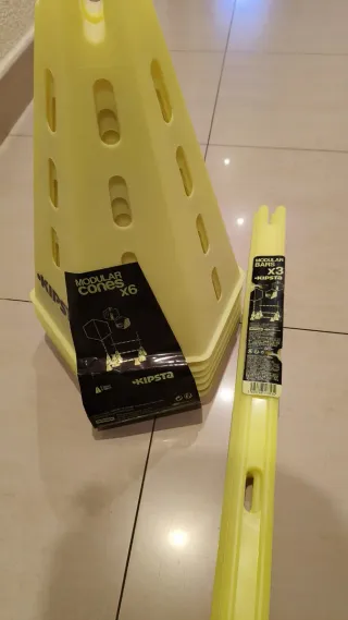 Conos y Barras de Ejercicio Kipsta