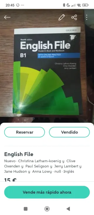 Libro inglés b1