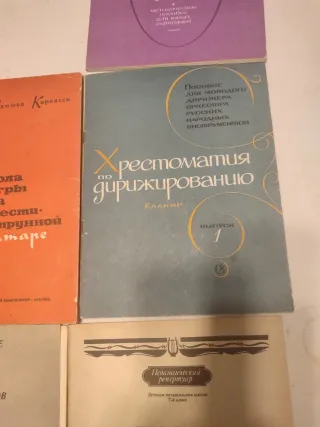 Lote partituras rusas/soviéticas piano