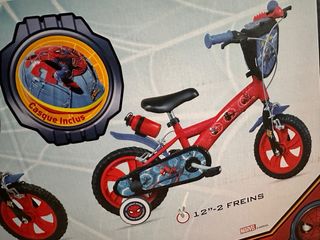 Bicicleta infantil Spiderman