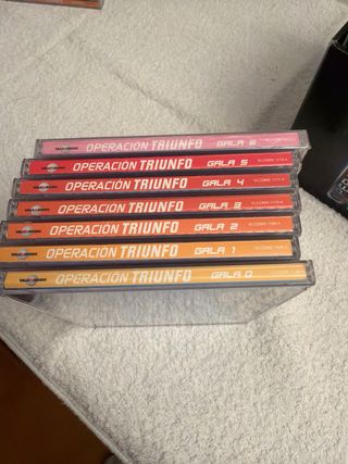 Colección CDs Operación Triunfo OT1