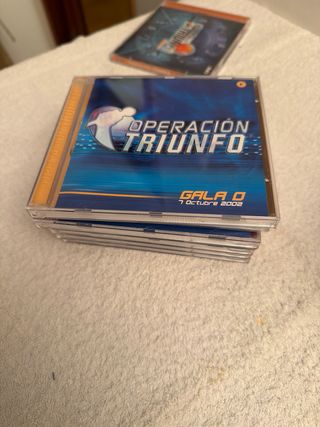 Colección CDs Operación Triunfo OT1