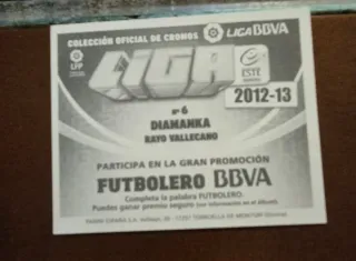 Cromos Diamanka Liga Este 2012-13