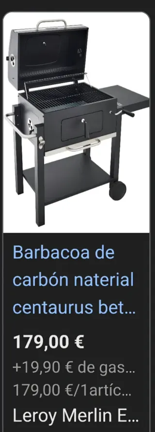 Barbacoa de carbón Centaurus