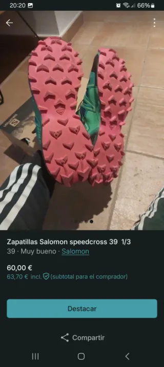 Zapatillas Salomon Speedcross 39