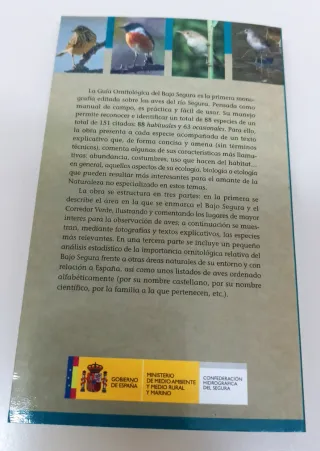 GUIA ORNITOLOGÍA DEL BAJO SEGURA CORREDOR VERDE