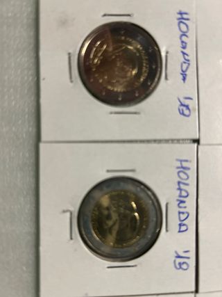 Monedas 2€ Conmemorativas Holanda