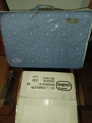 Cuna viaje completa + colchón NUEVOS
