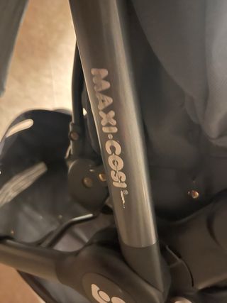 Carrito Maxi-Cosi 3 en 1, regalo hamaca mecedora