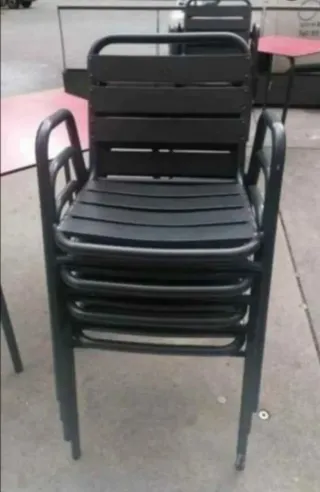 Silla Metálica para Terraza.