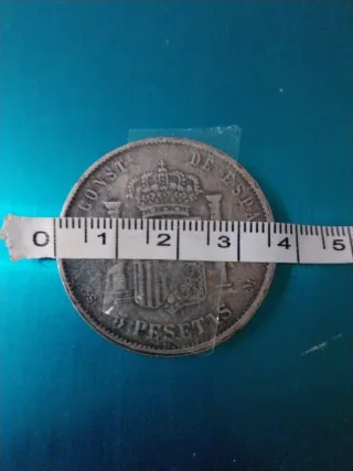 Moneda Plata Alfonso XIII 1899