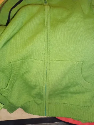 Chaqueta de punto con cremallera