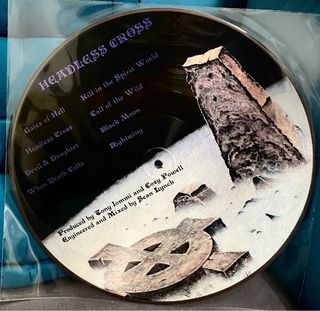 Black Sabbath Headless Cross LP PDK + Stencil