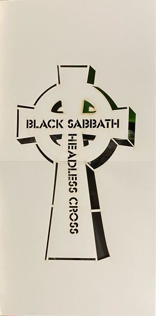 Black Sabbath Headless Cross LP PDK + Stencil