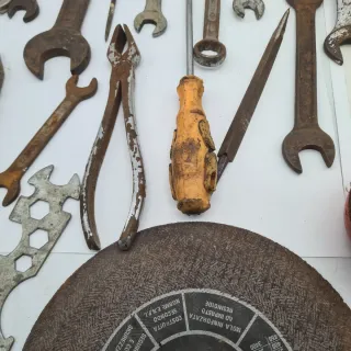 Lotto attrezzi vintage usati misti