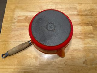 Cazo Le Creuset Naranja y Rojo