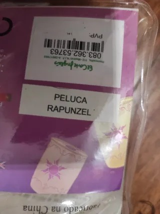 Disfraz Rapunzel Disney Talla 7-8