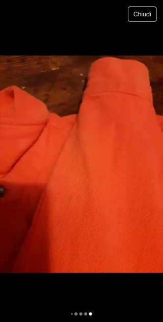 Camicia Moschino Jeans Vintage Arancione