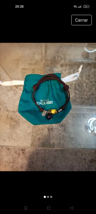 Pulsera Antica Duran Cuero