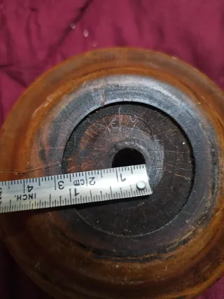 Peana madera vintage